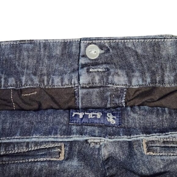 See Thru Soul Mid-Rise Straight Leg Jeans - Picture 7 of 7